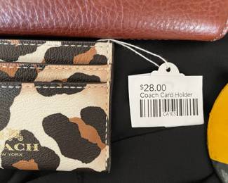 Coach Card Holder