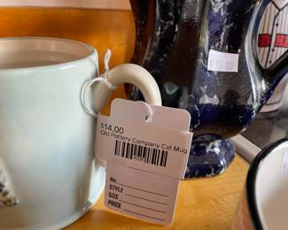 Old Pottery Company Cat Mug