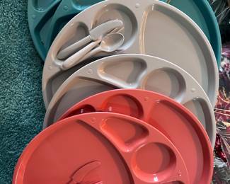 Vintage Picnic Plates