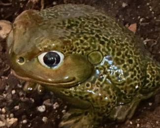 Ceramic Garden Frog