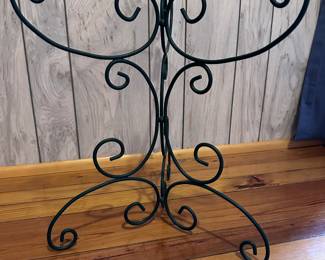 Plant Stand, Glass Top Table