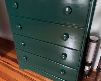 Green Dresser, Chest of Drawers