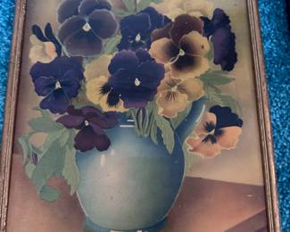 Pansies Painting
