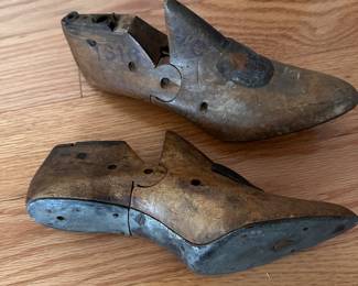 Antique shoe molds, shoe forms, cobbler