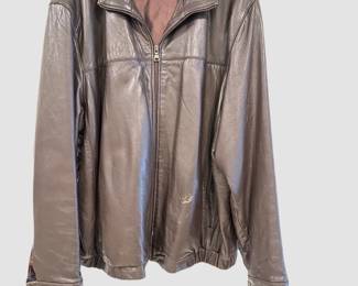 Vtg. Izod Leather jacket