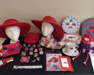 Red Hat Society collectibles