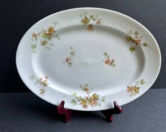 Limoges autumn plate 