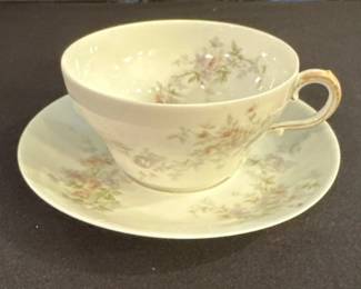 Limoges tea cup and saucer