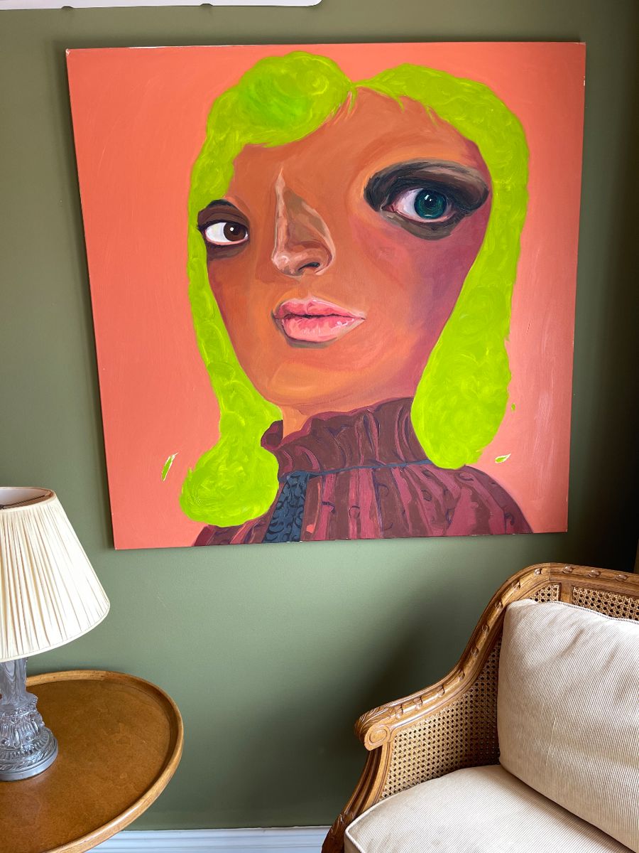 YI Chen Rosie Rosie 2006 Oil on Canvas 44’ X 44” 