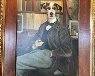 Theirry Poncelet Portrait of a Schnauzer