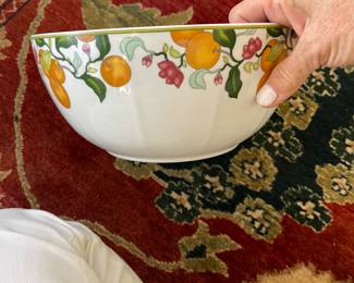 Vista  Allegre set of dishes - massive set 15 place settings and serving pieces