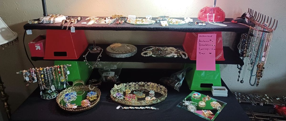 The start of the Jewelry table