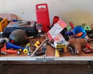 Tools camping equipment and more