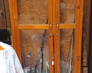 Most fishing in this cabinet (black powder pellets and some 12 Gauge)