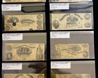 Collectible Paper Money: 1861 - 1864 Civil War and Confederate Banknotes