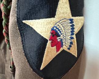 WW2 Army Jacket 30 Years of Service, with Manhattan Project Patch, 9th Infantry Patch, Medic Patch, Silver Star Patch 