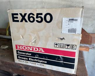 Honda EX650 Generator - Brand New in Box