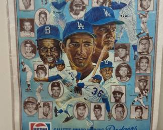Dodger Pepsi Poster