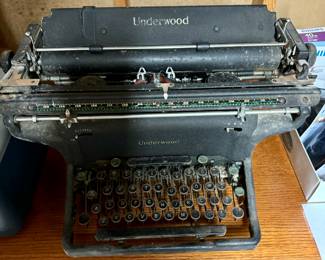 Underwood typewriter