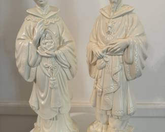 Chinese Blanc de Chine Holland Mold Figurines