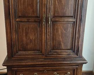 MId Century Highboy on Wheels