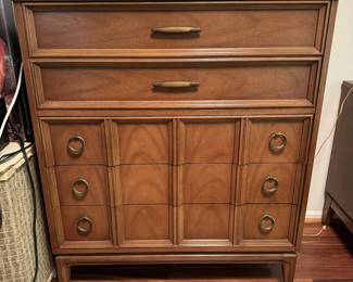 MCM Vintage Dixie Tallboy Dresser