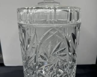 Imperial Fine Lead Crystal Biscuit Jar