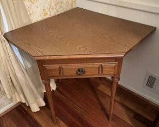 Unique Vintage Colonial Corner Desk