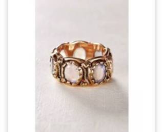 14k labradorite moonstone ring