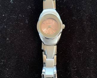 Vintage Gucci watch, as found