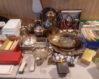 Siverplated Serving Ware