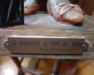 La Mendiante du Pont des Arts - Par Borsdorf