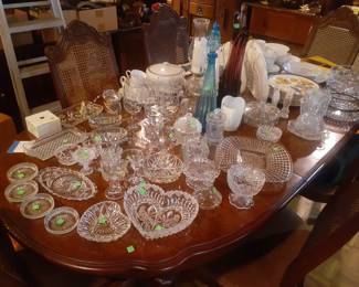 Crystal and Cut Glassware