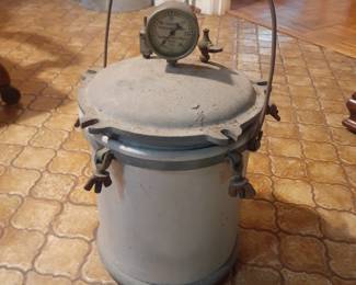 Vintage Pressure Cooker for canning