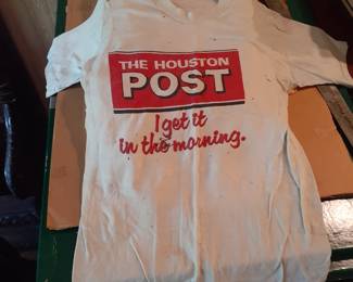 The Houston Post Newspaper Boy's T Shirt