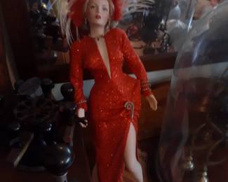 Marilyn Monroe doll.