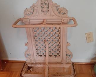 Antique Cast Iron Umbrella Stand
