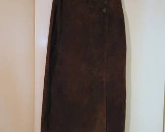Suede Skirt