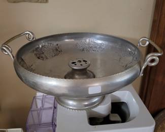 Nut Bowl Sitting on Ice cream Maker