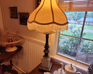 We have 2 of these gorgeous Marble Base Lamps