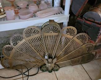 Brass Fireplace Screen