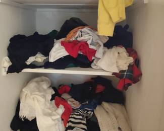 Collectible tees from concerts and travels.