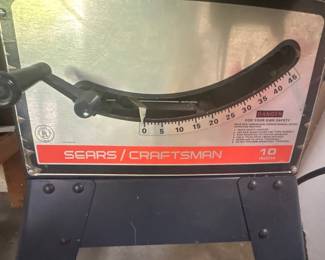Sears Craftsman 10" tablesaw