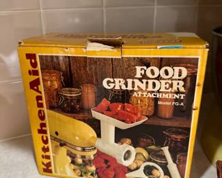 KitchenAid Food Grinder attachment