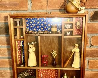 Vintage shadow box