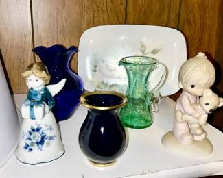 Collectible glass/porcelain, Precious Moments figurine (SOLD)