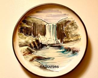 Signed Mid-Century plate