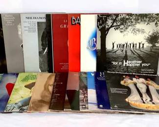 GRLI246 Greatest Hits Albums Others Lot's of great artists greatest hits albums. Also Slimastics by Martha Rounds.
