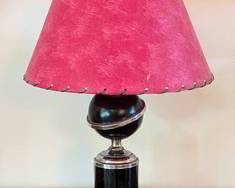Vintage Ringed Saturn Art Deco Table Lamp.
