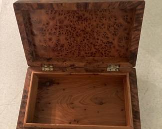 wooden box